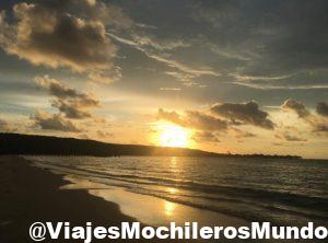 atardecer en koh rong samloen