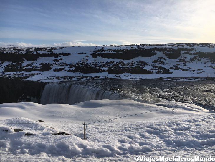 cascadas de Detifoss y Selfoss islandia