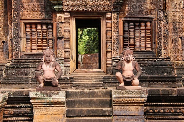 Banteay Srei El Templo Rosa camboya