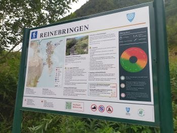 Reinebringen trailhead lofoten