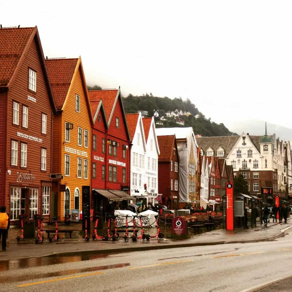 bergen en nuestra ruta de camper en noruega